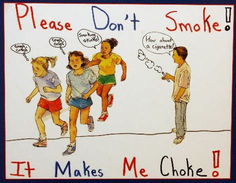 Anti Smoking Posters For Kids