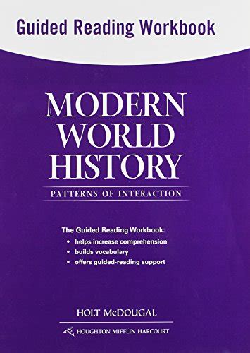 Modern World History: Patterns of Interaction: Guided Reading Workbook: HOLT MCDOUGAL ...