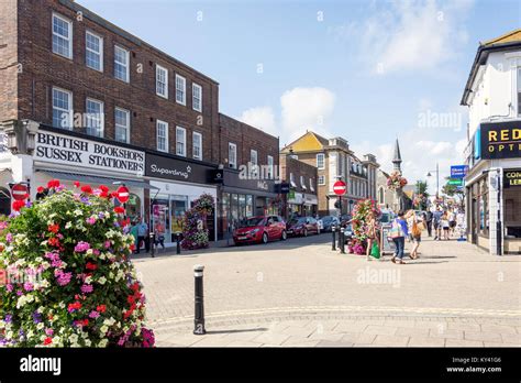 Broad Street, Seaford, East Sussex, England, United Kingdom Stock Photo ...