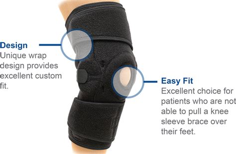 SB Universal Size Hinged Knee Brace - One Size Fits All!