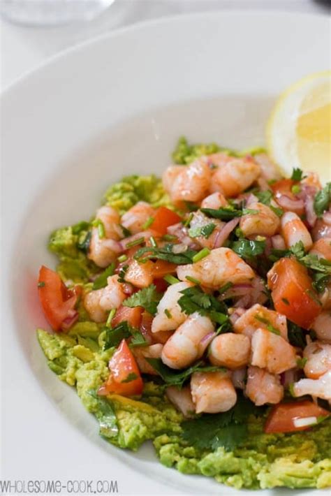 Chipotle Lime Prawn Salsa on Avocado Mash Recipe by Martyna Candrick