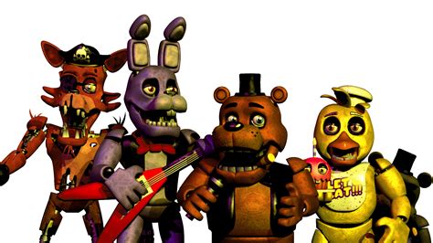 Stylized Fnaf 1 Pack (Custom Model Set) : r/fivenightsatfreddys