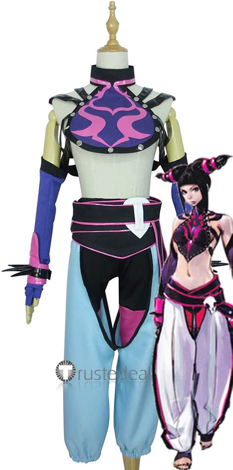 Street Fighter Juri Han Cosplay Costume