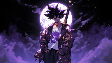 Goku Bleach universe style Anime Wallpaper 8k HD ID:12016