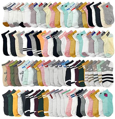 Wholesale Socks Bulk Women 20 Pack Ankle Low Cut - BargainLow