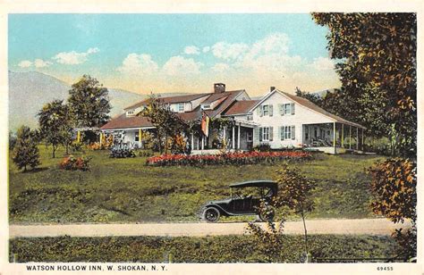 Shokan New York Watson Hollow Inn Street View Antique Postcard K107487 - Mary L. Martin Ltd ...