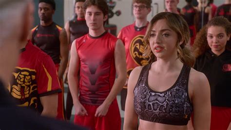 Champion Sports Bra Of Peyton List As Tory Nichols In Cobra Kai S04E07 ...