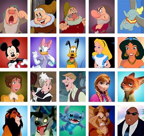 Disney Characters in Movie Titles Quiz