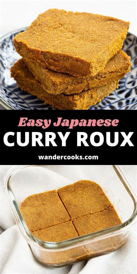 No roux? No worries! Make your own homemade Japanese curry roux with ...