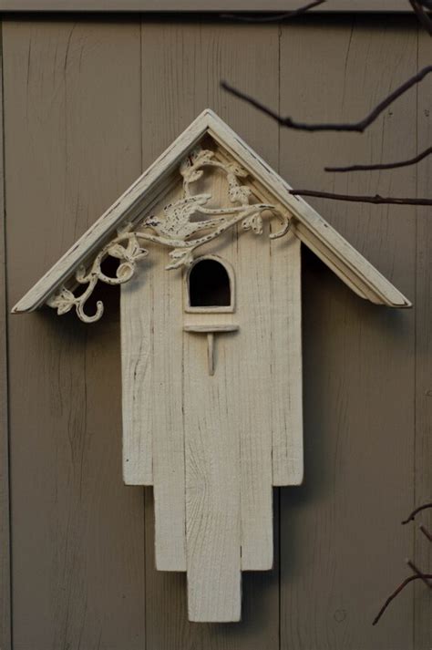 Reclaimed Barn Wood Birdhouse by BirdCreekMercantile on Etsy