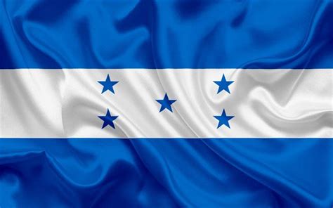 Descargar fondos de pantalla Honduras bandera, Honduras, centro América, bandera de Honduras, la ...