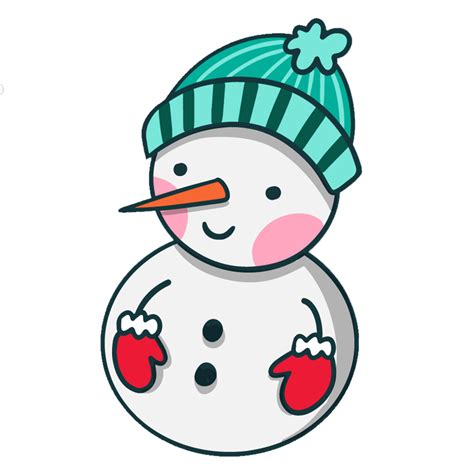 Free & Cute Snowman Clipart For Your Holiday Decorations | Snowman clipart, Cute snowman, Snowman