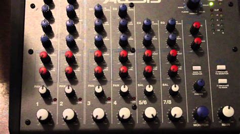 How to use a basic Audio Mixer - YouTube