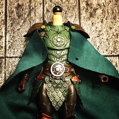 Instructions on how to attach Mythic Legions capes