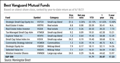 Best Vanguard Funds: They're Rich With Top Stocks | Investor's Business ...