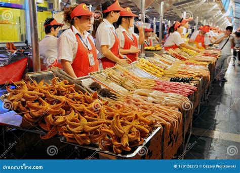 Chinese Street Food Market