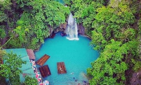 Exploring the Majestic Kawasan Falls in Badian Cebu