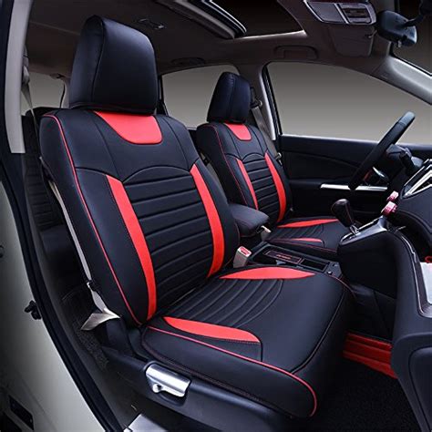 Kust zd5082w Black-red Car seat Covers,Custom Fit Seat Covers Fit for ...