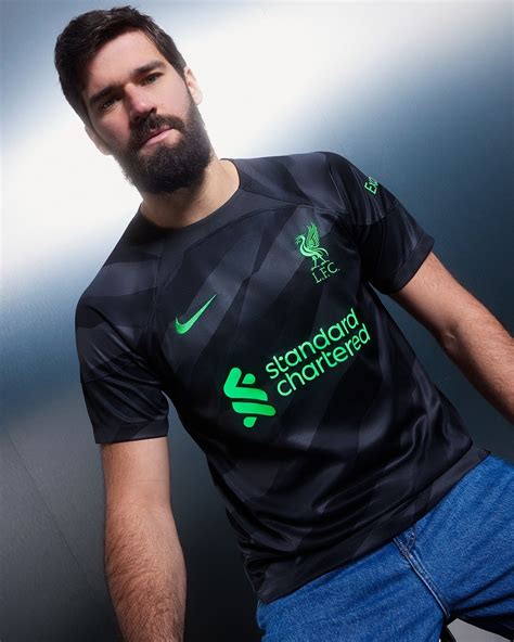 Liverpool 2023-24 Black Goalkeeper Kit Unveiled » The Kitman