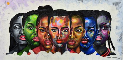 Strength in Diversity by Damola Ayegbayo, 2020 | Painting | Artsper