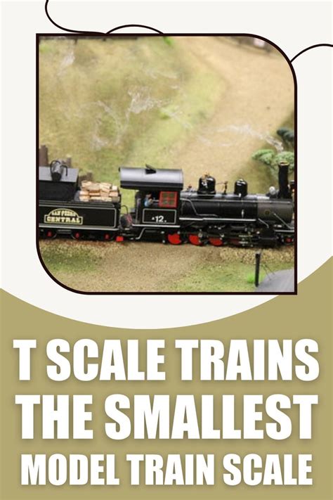 T Scale Trains - The Smallest Model Train Scale - My Hobby Models in ...