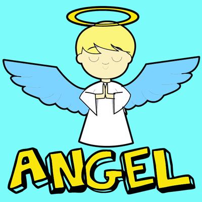 angel cartoon - Clip Art Library