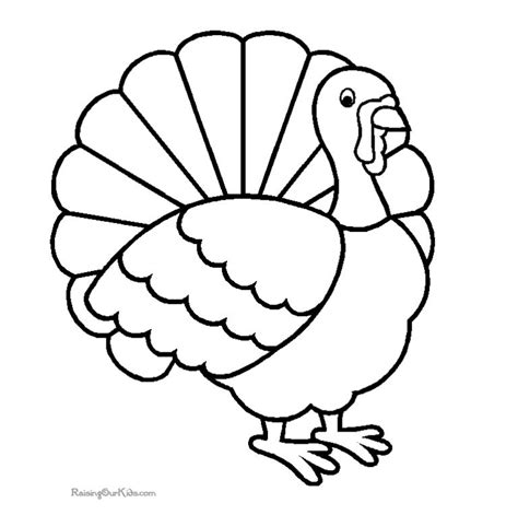 Print These Free Turkey Coloring Pages for the Kids