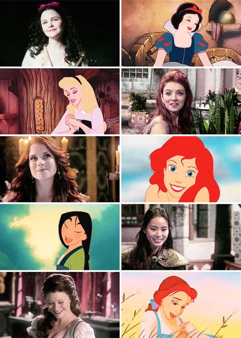 Disney/OUAT + female characters + smiles #ouat | Ouat, Fandom crossover, Once upon a time