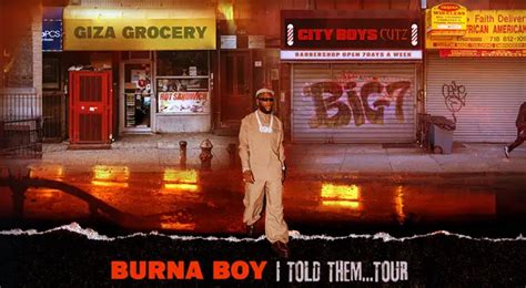 Win 2 Standing Tickets to Burna Boy's 'I Told Them...' Tour Date at London Stadium - Capital XTRA