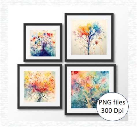 Neuron Art Collection 4 High Resolution PNG Files Perfect for Medical ...