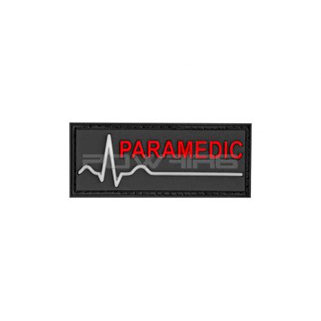 Paramedic Velcro patch