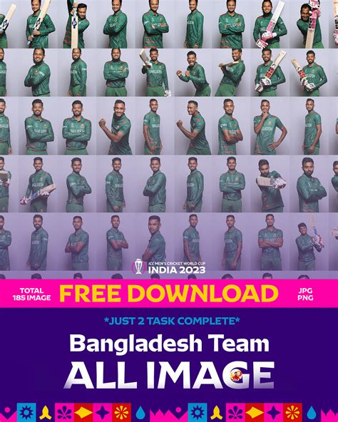 Bangladesh cricket Team Photo Cricket World Cup 2023 :: Behance