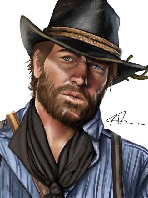 Arthur Morgan - Red Dead Redemption 2 Digital Art by MarvelAssassin on DeviantArt