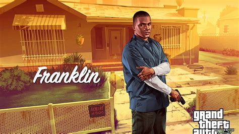 Franklin Gta V, gta-5, characters, games, HD wallpaper | Peakpx