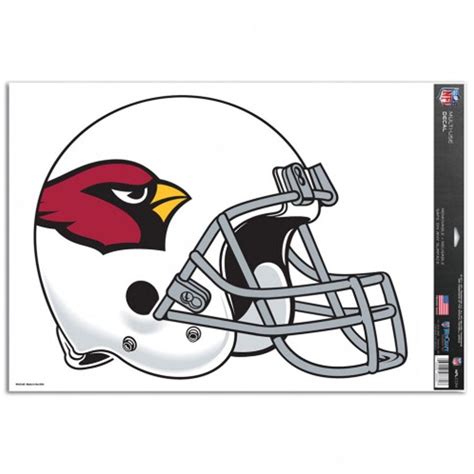 Arizona Cardinals New Shape Helmet Die-Cut Decal ** 4 Sizes