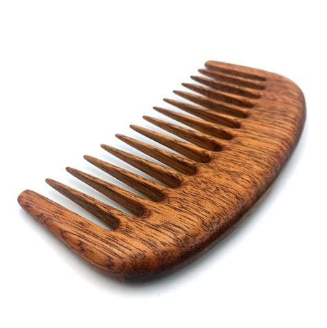 Wide Tooth Redwood Comb / Wooden Hair Comb / Wooden Comb / - Etsy