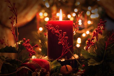 Christmas Candle Red - Free photo on Pixabay