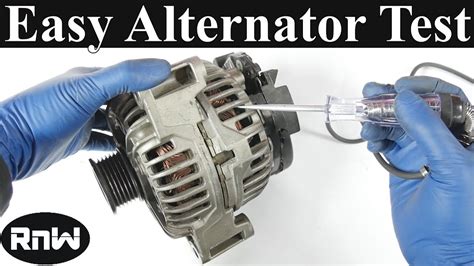 How to Test an Alternator - Plus How an Alternator Works - YouTube