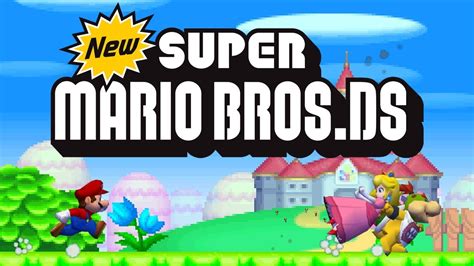 New Super Mario Bros. DS - World 1 100% (All Star Coins) - YouTube