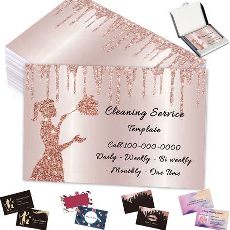 Cleaning Service Business Cards