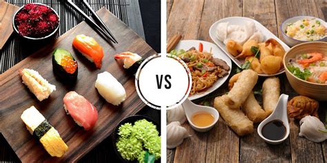 Japanese & Chinese Cuisines Compared - Language Unlimited