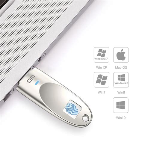 DM Fingerprint USB3.0 128GB Flash Drive Recognition Fingerprint ...