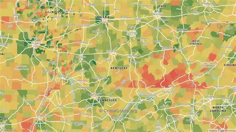 Kentucky Violent Crime Rates and Maps | CrimeGrade.org