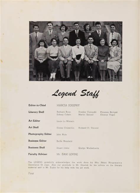 Explore 1951 Lafayette High School 400 Yearbook, Brooklyn NY - Classmates