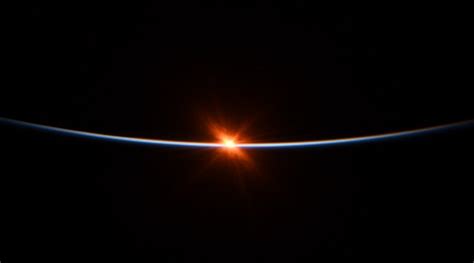 See pics: Sunrise from space looks stunning in these photos | Technology News - The Indian Express