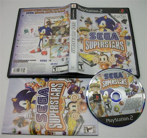 Sega Superstars, Playstation 2 game (Eyetoy Required)