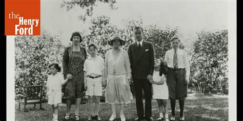 Clara Ford with Eleanor and Edsel Ford and Children, 1929 - The Henry Ford