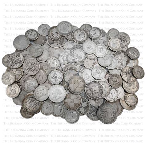 Bulk 1 KG Pre-1920 .925 UK Silver Coins