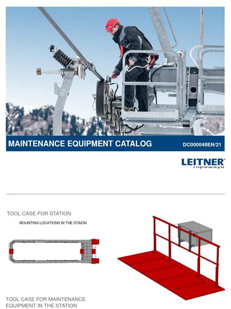 Maintenance Equipment Catalog 2017 | PDF | Crane (Machine) | Belt ...