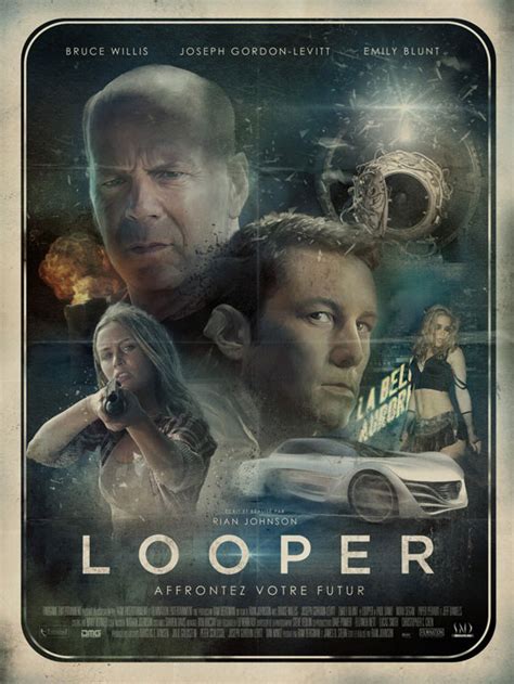 Looper (2012) Poster #2 - Trailer Addict